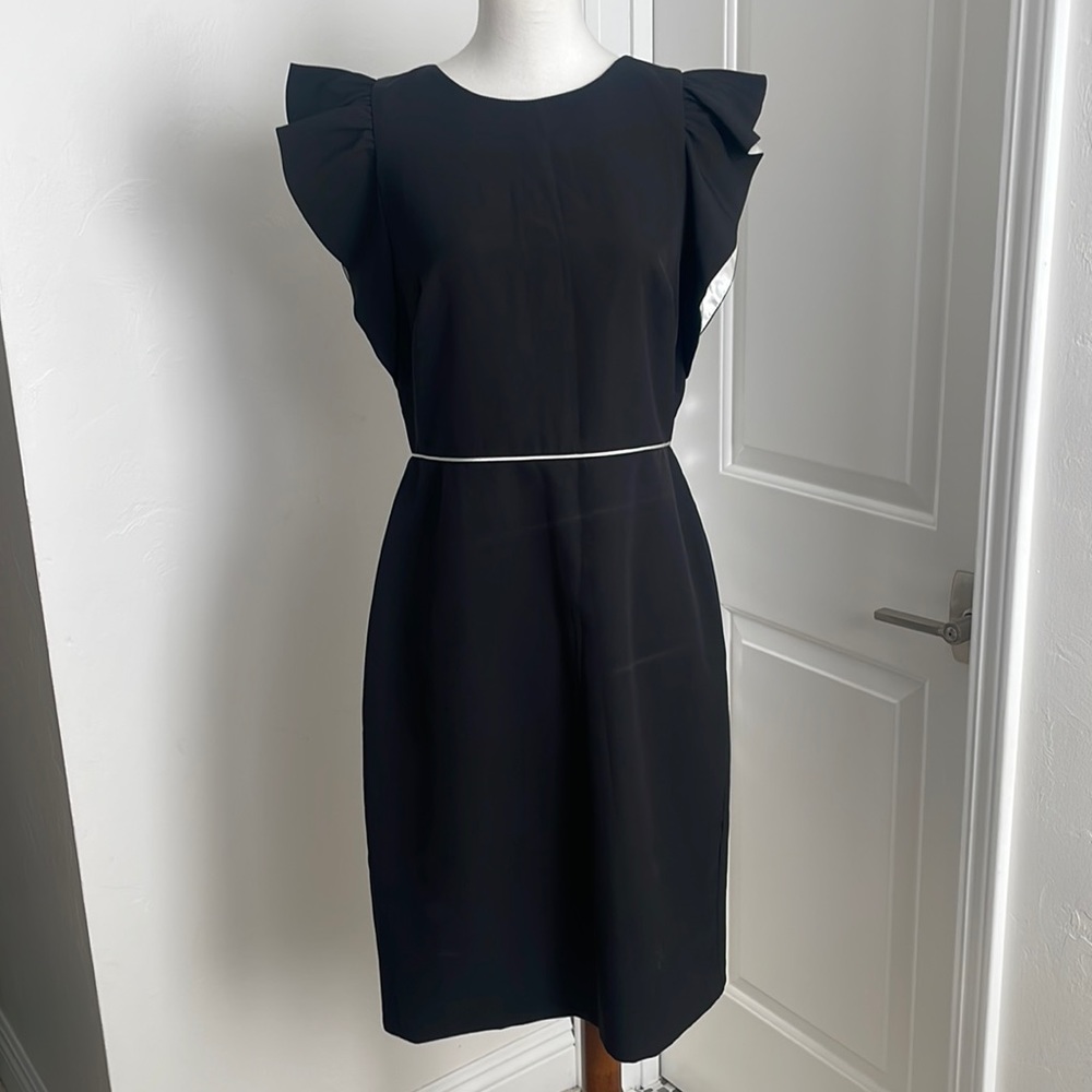 VGUC Taylor flutter sleeve dress